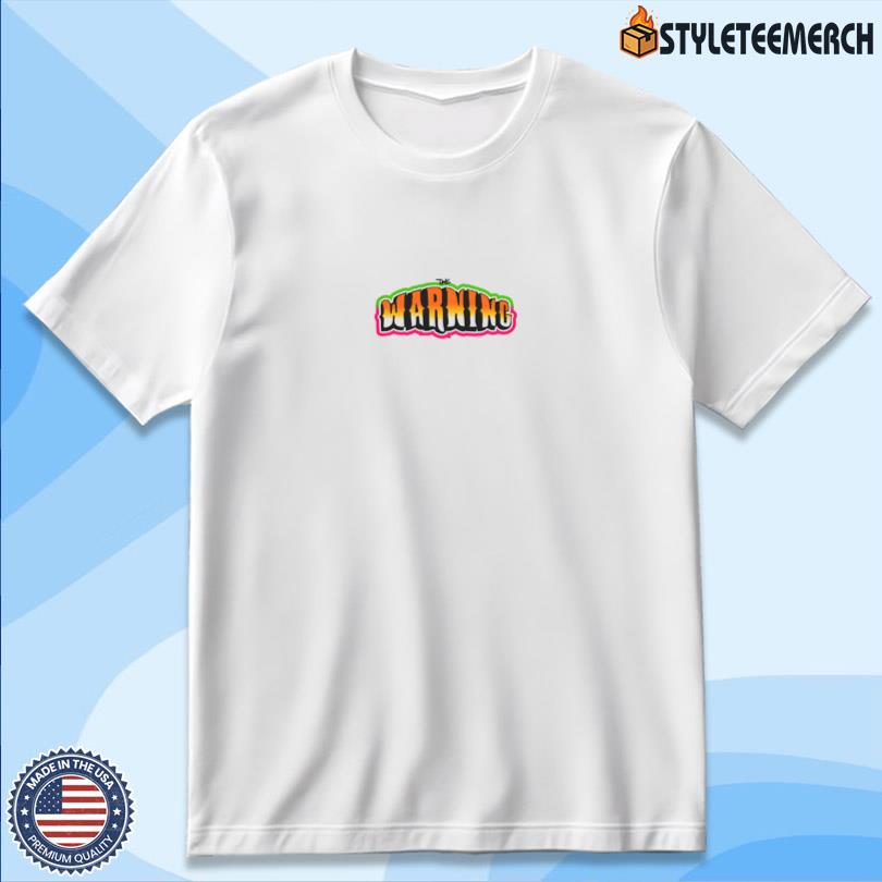 The Warning Wall Logo Tour Shirt 10 The Warning Wall Logo Tour Shirt