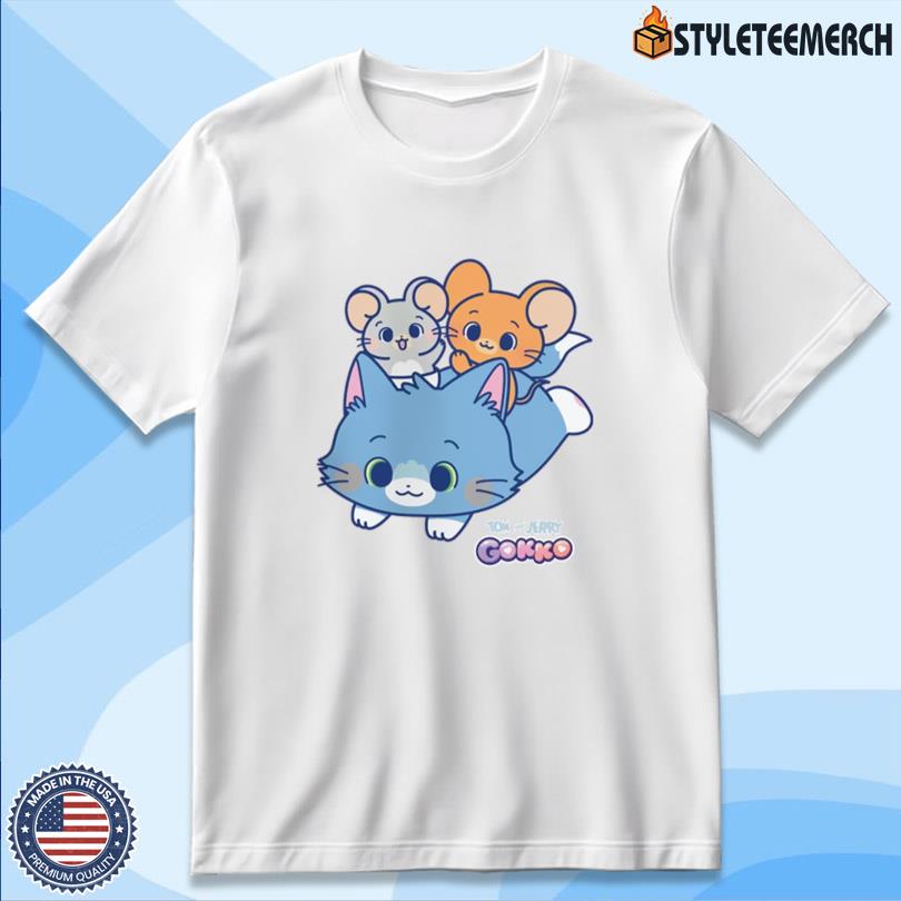 Tom & Jerry Gokko Trio Girls T-Shirt 10 Tom & Jerry Gokko Trio Girls T-Shirt