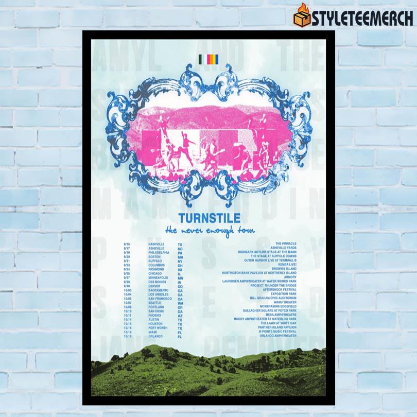 Turnstile Live Concert Art Print 10 Turnstile Live Concert Art Print