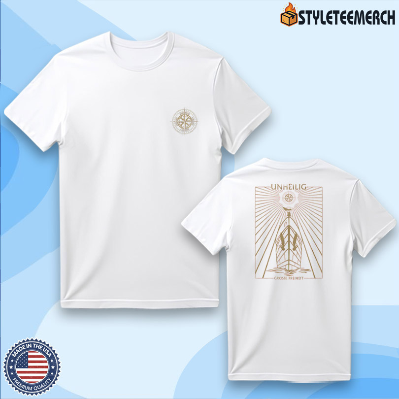 Unheilig Grosse Freiheit Anniversary Gold T Shirt 4 Unheilig Grosse Freiheit Anniversary Gold T Shirt