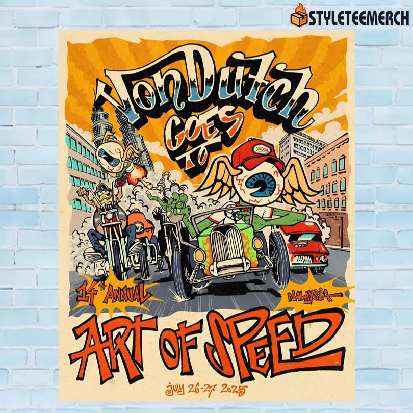 Von dutch Jul 26-27 2025 Malaysia Concert Poster 10 Von dutch Jul 26-27 2025 Malaysia Concert Poster