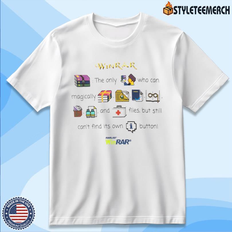WinRAR Graphic Rebus Shirt Limited 10 WinRAR Graphic Rebus Shirt Limited
