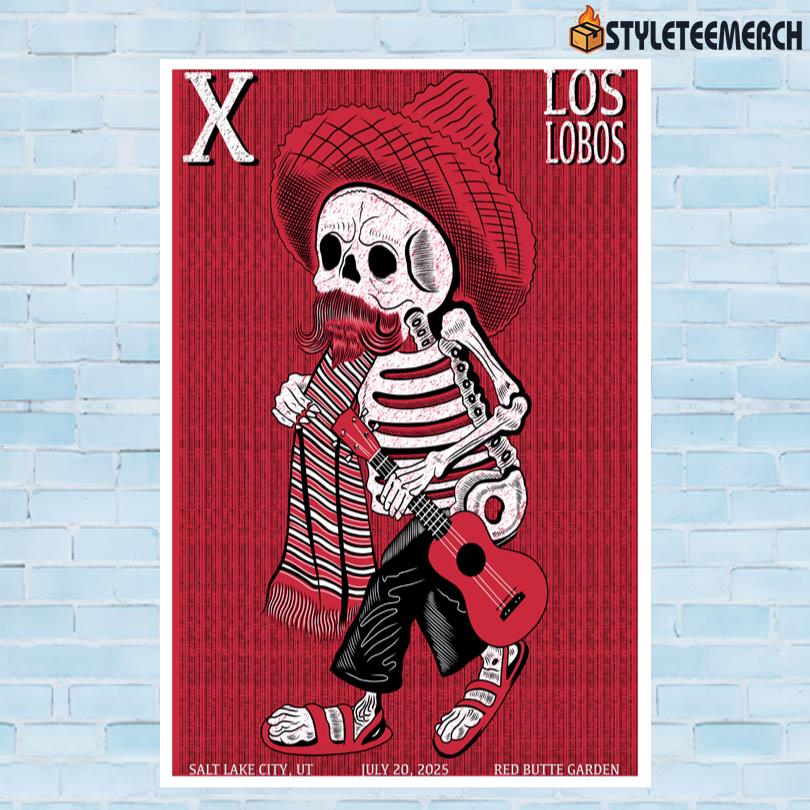 X The Band Jul 20 2025 Red Butte Garden Salt Lake City UT Poster 10 X The Band Jul 20 2025 Red Butte Garden Salt Lake City UT Poster