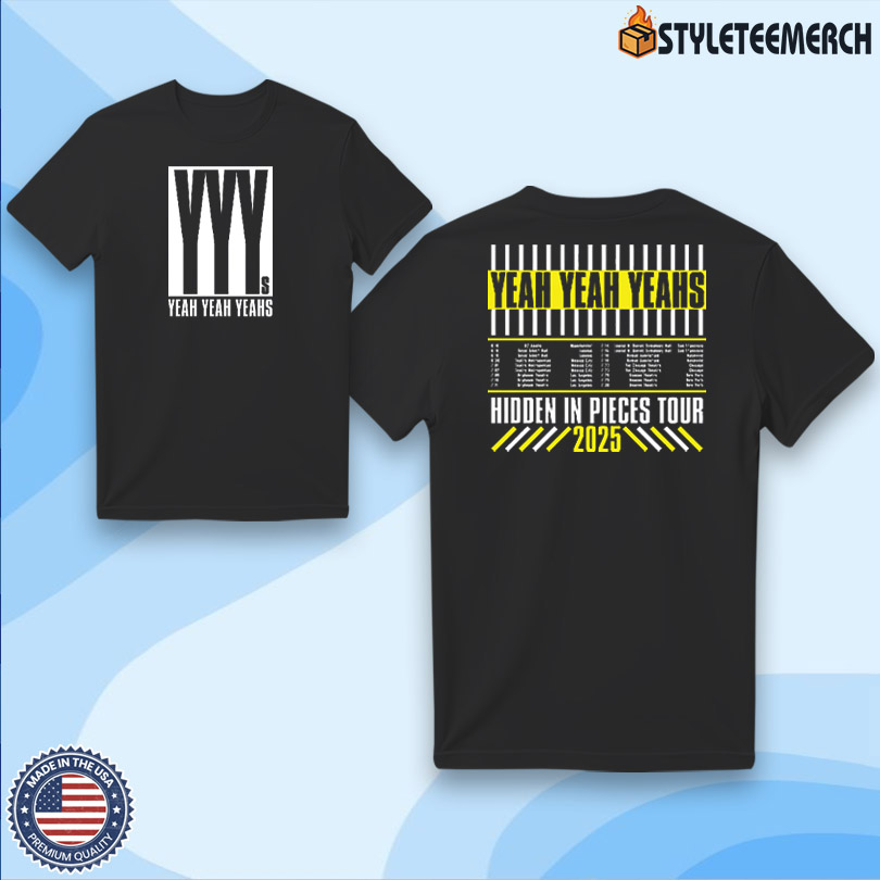 Yeah Yeah Yeahs Tour T-Shirt 3 Yeah Yeah Yeahs Tour T-Shirt