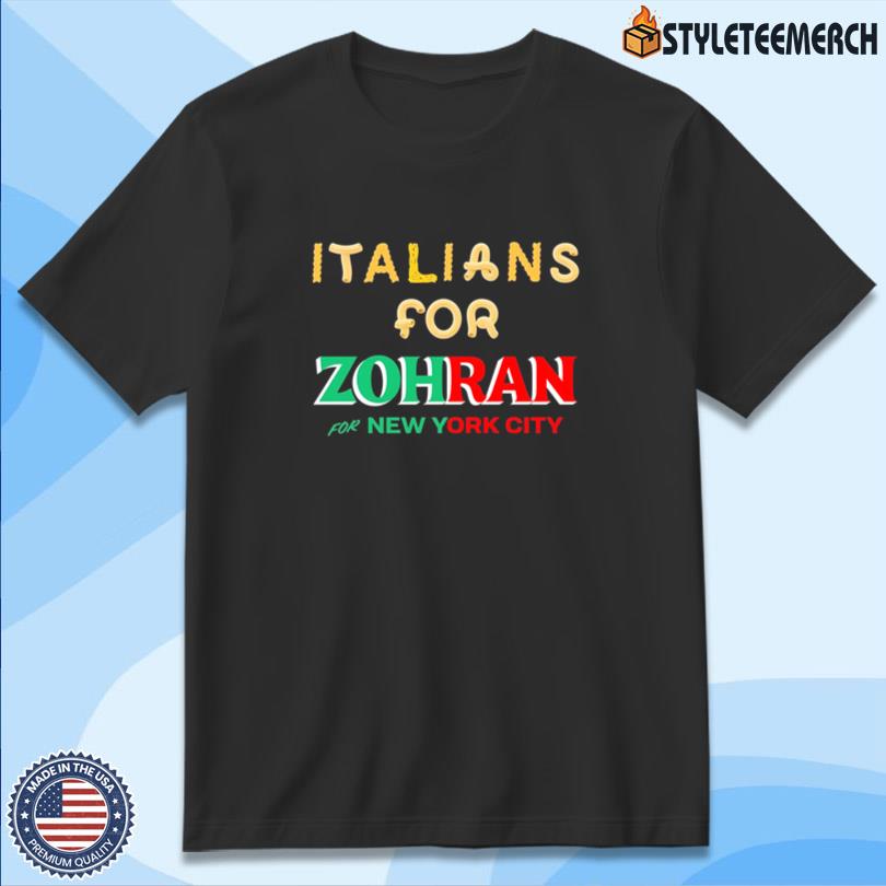 Yungiz Italians For Zohran For New York City Merch